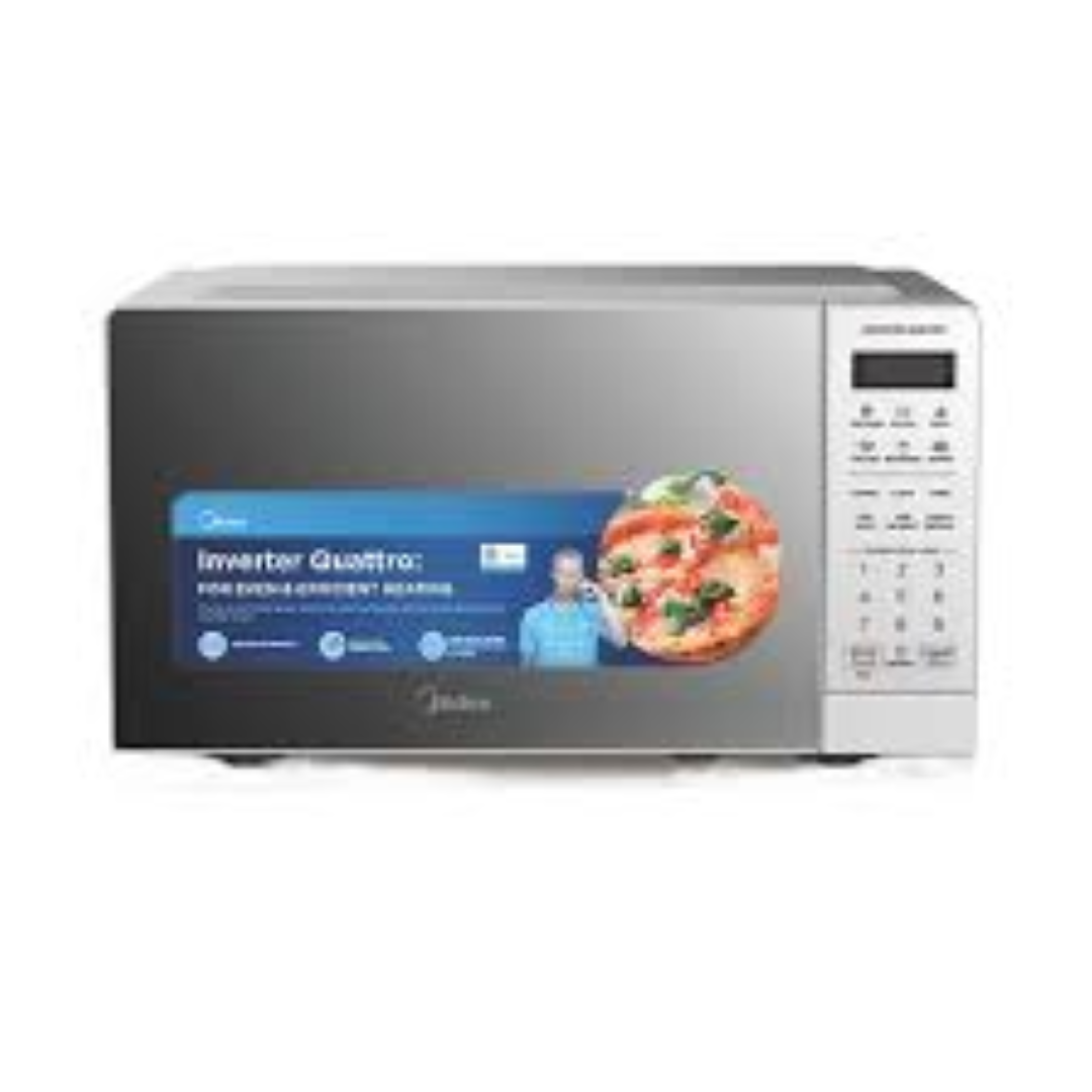 MIDEA EM7P012MZ-S-20L, 700W, Digital Control, Without Grill  - Silver Color